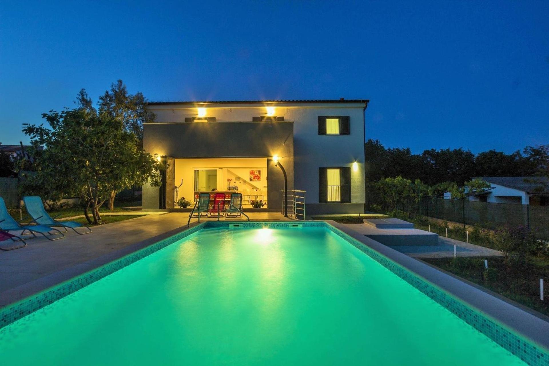 Ferienhaus Mit Privatpool Fuer 8 Personen Ca 200 Qm In Medulin, Istrien Suedkueste Von Istrien Exteriör bild